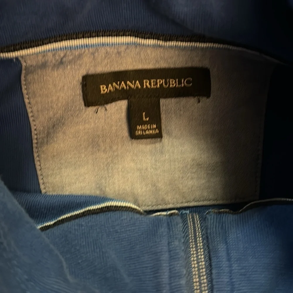 🍍BANANA REPUBLIC 1/4 Zip shirt🍍SIZE LARGE🍍Y-1
